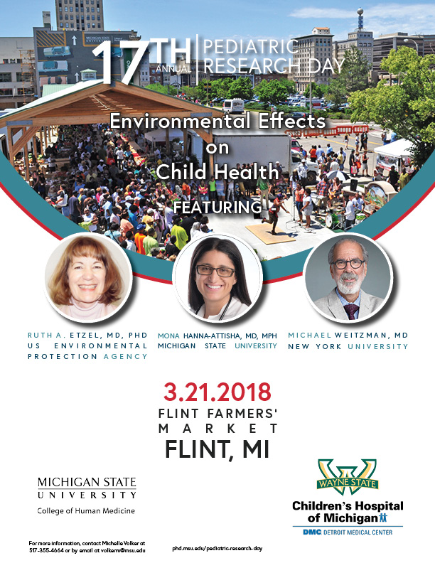 2018 Pediatric Research Day Save the Date